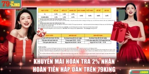 Khuyến mãi hoàn trả 2%